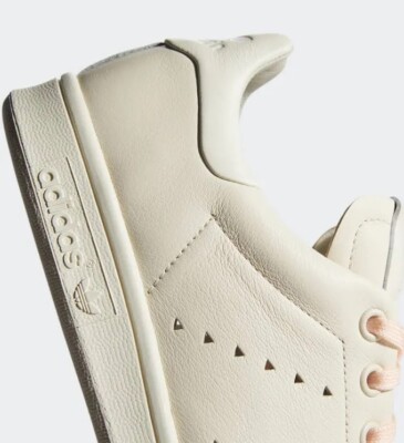 NEW Adidas Stan Smith Pharrell Williams Leather Ecru Shoes