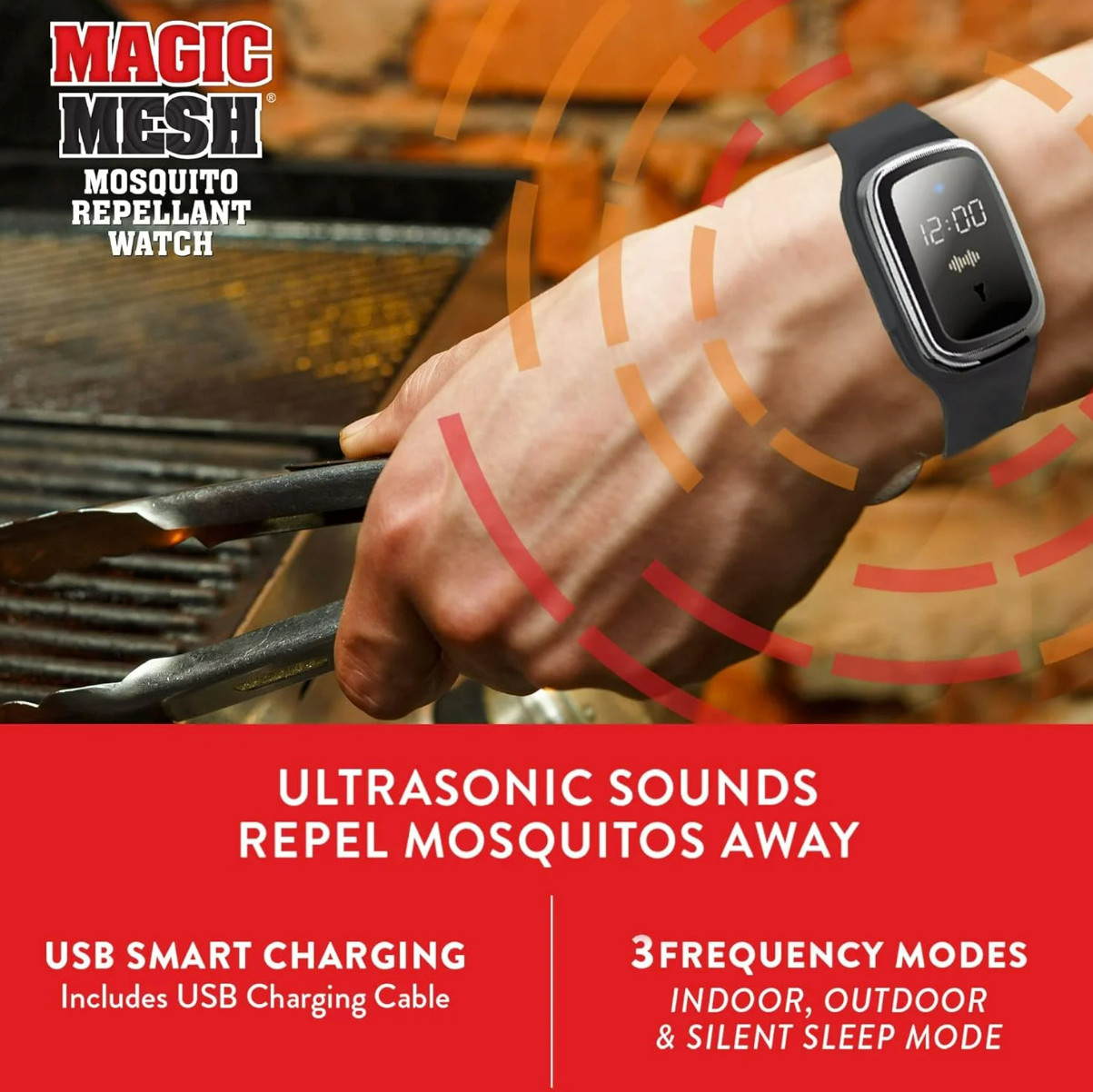 AllstarProductsGroup MagicMesh Bug Repellant Watc… - image 2