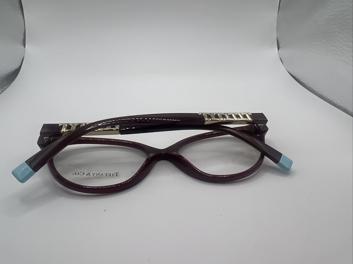 NEW Tiffany & Co. TF 2226 8353 Burgundy & Gold Eyeglasses  52/16/140 d84a59c525602fb7ae4a91ad61e0f4  main image 4