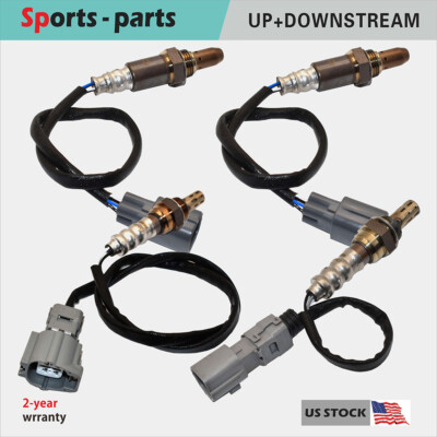 4PCS Up+Downstream Air Fuel Ratio Oxygen Sensor For 08-19 Toyota Highlander 3.5L