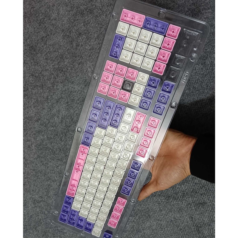 Mechanical Keyboard Sakura PBT Keycap Set 108 Keys OEM Height Design