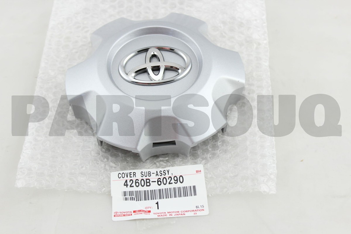 4260B60290 Genuine Toyota ORNAMENT SUB-ASSY, WHEEL HUB 4260B 4260B60290 Genuine Toyota ORNAMENT SUB-ASSY, WHEEL HUB 4260B
