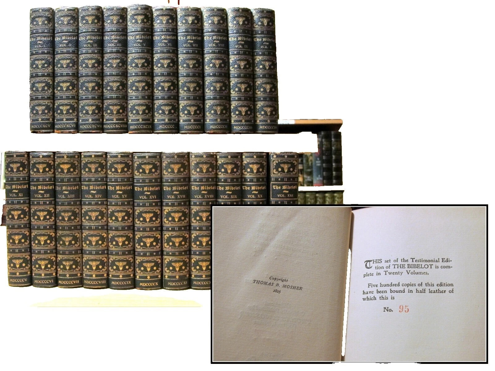 Numbered Antiquarian & Collectible Books in English