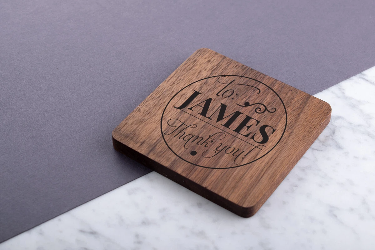 Engraved coasters outlet