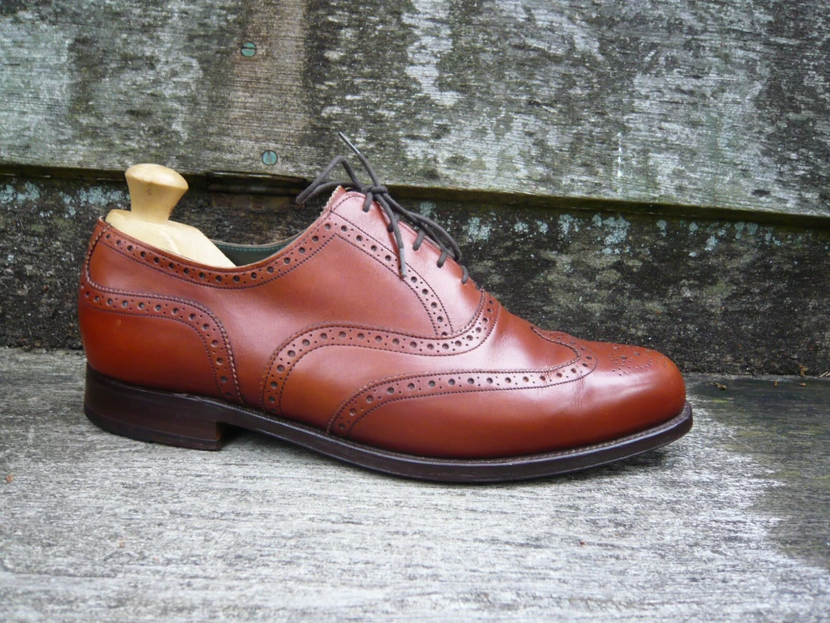 JOSEPH CHEANEY BROGUES SHOES BROWN TAN LEATHER UK10 MENS CHARLES eBay