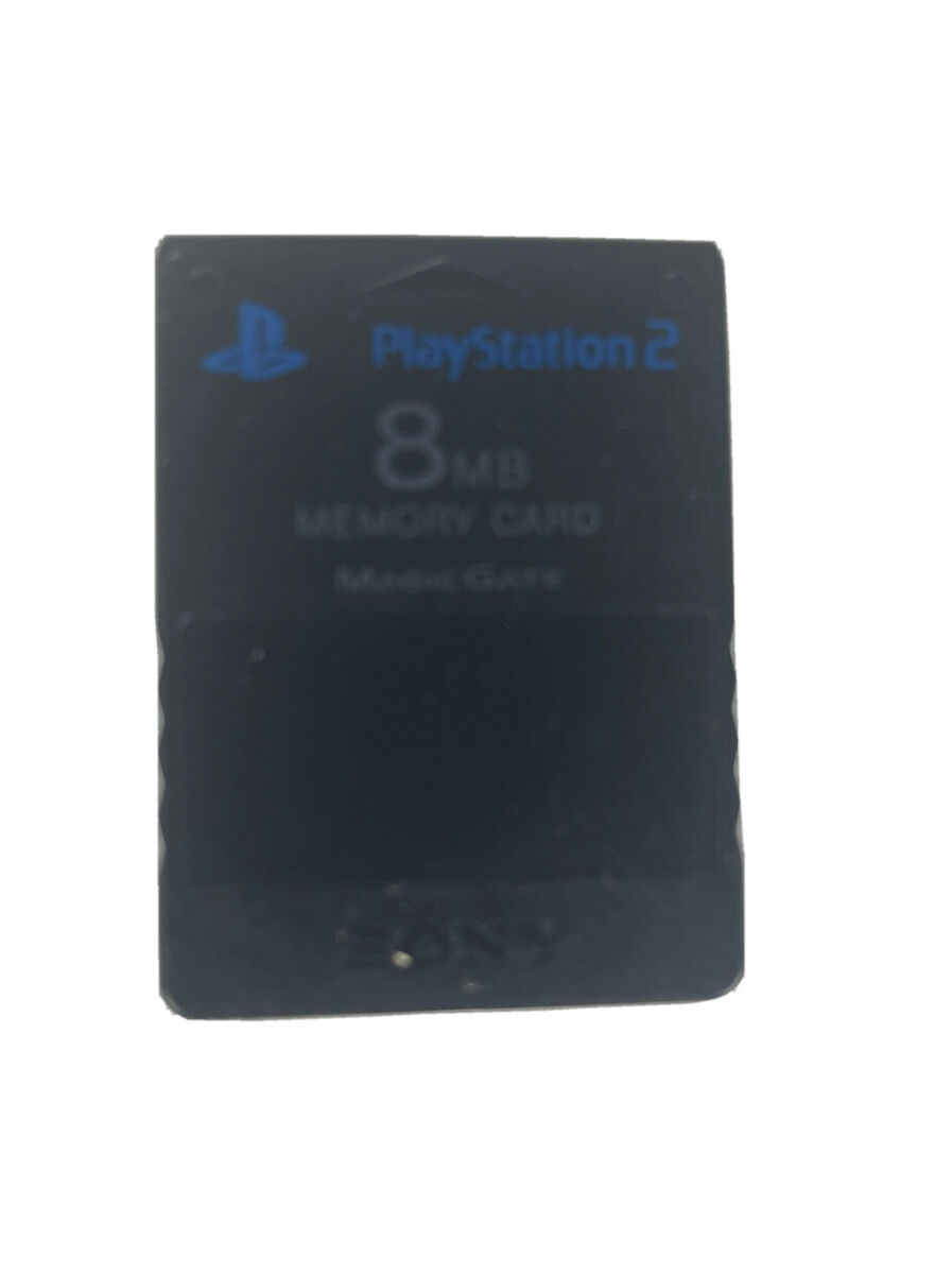 PlayStation 2 Memory Card in Black (Official)