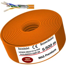 5-500m CAT 7 UC900 HS23 4X2XAWG23 data network installation LAN cable