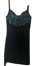 Jessica McClintock Gunne Sax black velvet party dress size 7/8
