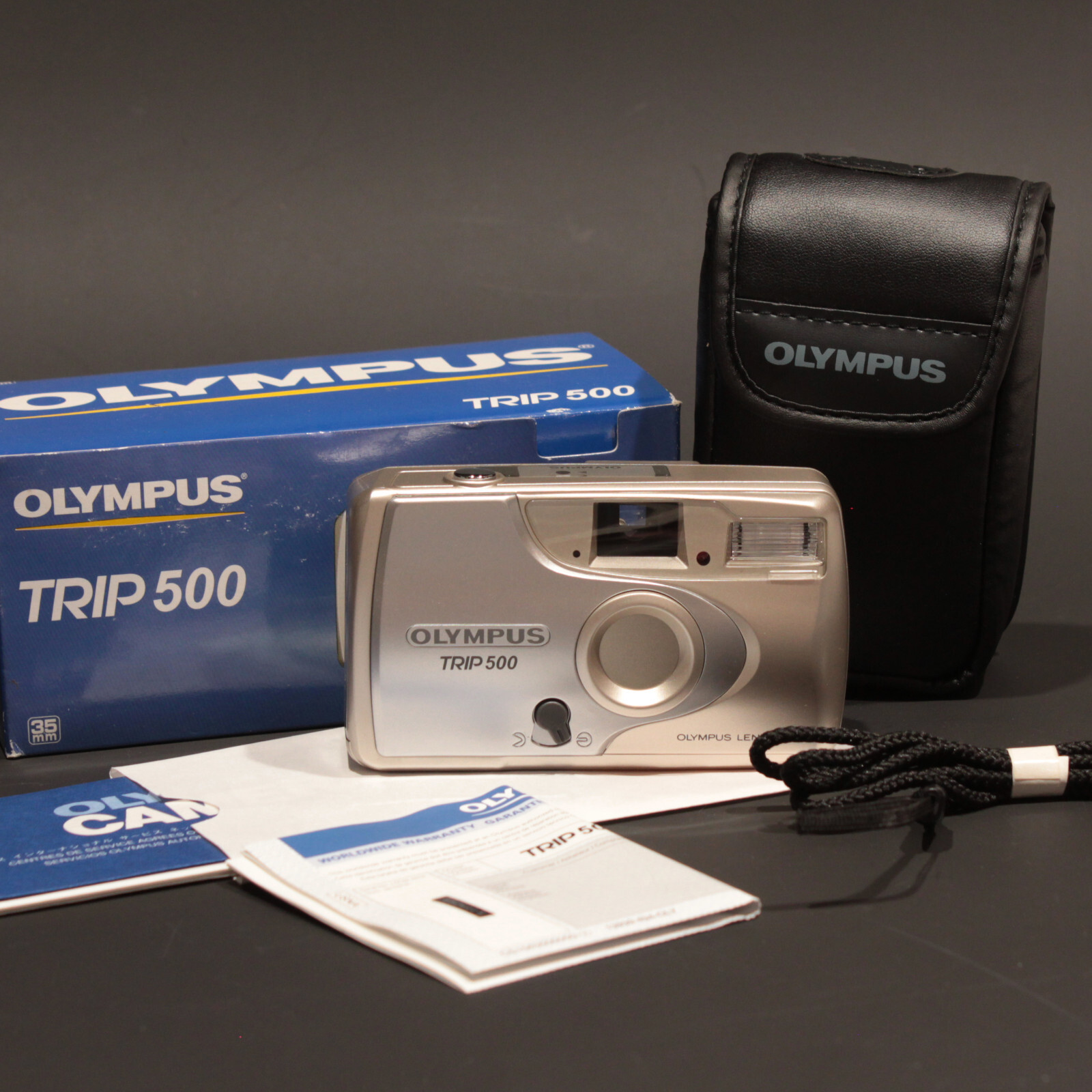 Olympus Trip 500 35mm Point & Shoot Film Camera Vintage NEW IN BOX