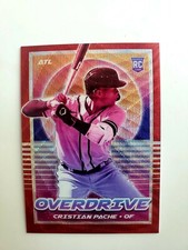 2021 Panini Chronicles Overdrive Hyper Prizm Christian Pache RC Rookie #005/199