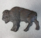 Cast Iron BUFFALO Wall Hanging Decor : BUY-IT-NOW : Roughly 7.5" X 5"