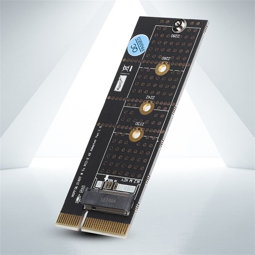 Black M.2 Nvme PCI- E Riser Card Supports 2260/2280 Type M.2 Card Dimension - Photo 5/8