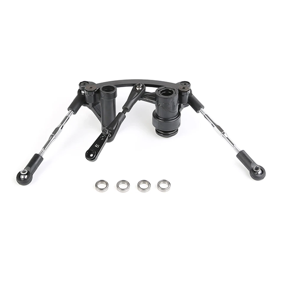 CNC-Metall-Schwenkhebel mit Lenkstangen Lenkungs für 1/5 Rovan Losi 5ive-T LT - Bild 4 von 4