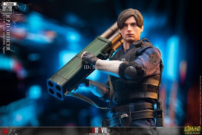 Ready!  LIMTOYS Resident Zombie Evil Crisis 1/12 Leon RPD Officer Figure S Ver
