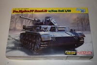 Dragon 6736 Pz.Kpfw. Iv Ausf. D W/5Cm Kwk L/60 1:35 Neu Mit Ovp