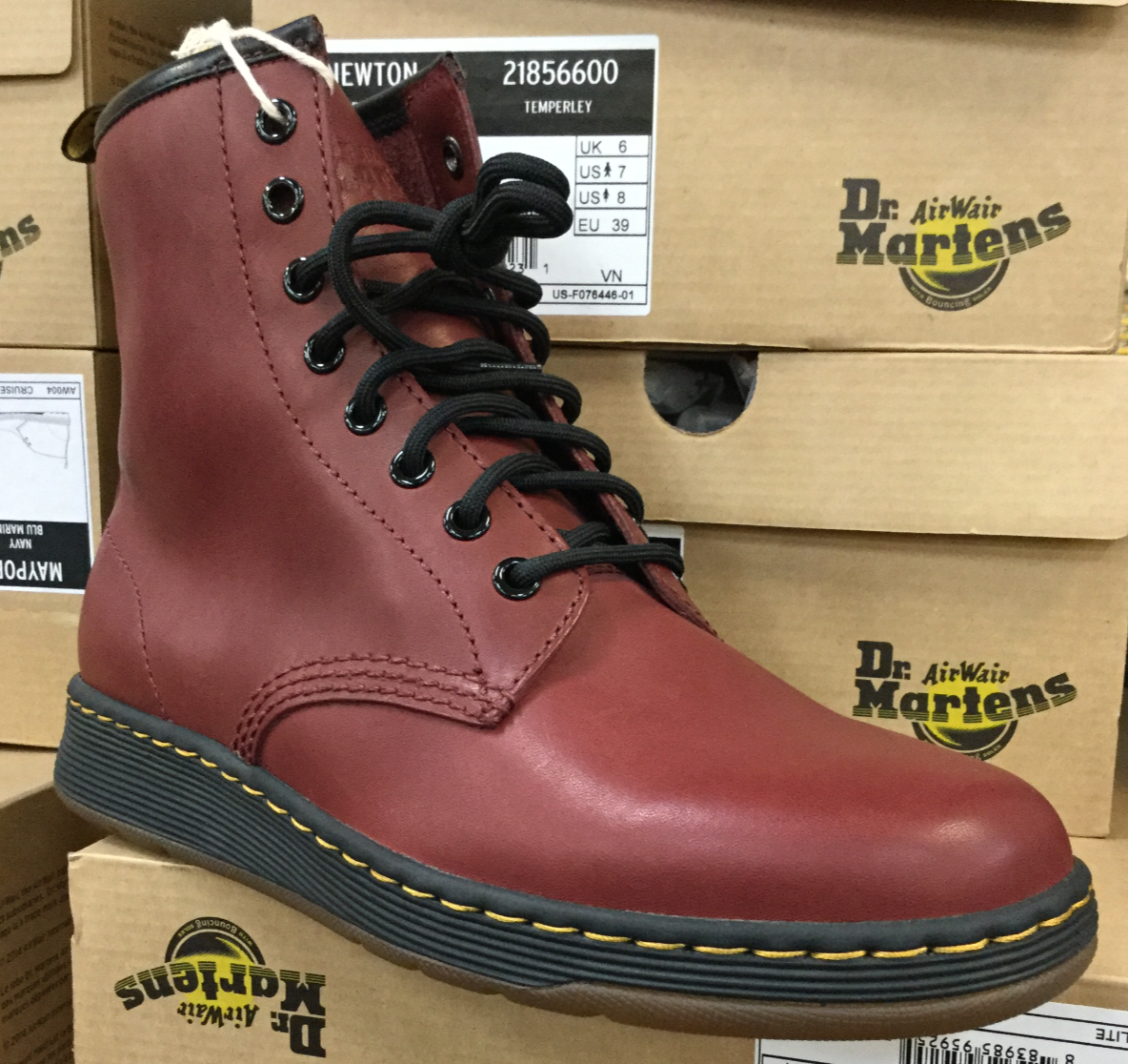 dr martens newton red