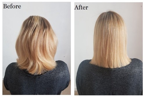 Coconut Brazilian Blow Dry Hair Straightening Treatment Kit +Shampoo+Conditioner - Picture 3 of 8