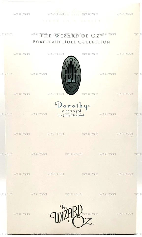 Muñeca de porcelana Dorothy del Mago de Oz Tesoros atemporales 2000 Mattel #26834 Foto 2 de 4