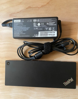 Lenovo ThinkPad Thunderbolt 4 Docking Station with Displayport, USB C, Ethernet,