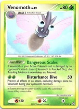 Venomoth 73/132 Uncommon Secret Wonders Pokemon Lightly Played