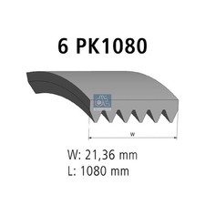 Keilrippenriemen für Alfa Romeo 145 930 146 147 937 156 932 166 936 GTV | 23870