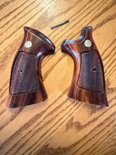 Vintage Original Smith Wesson Sw Target Stocks Grips N Frame Square Butt Vintage Original Smith Wesson Sw Target Stocks Grips N Frame Square Butt