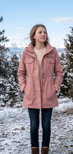 Yoki Girls Jacket Sz M Dusty Rose