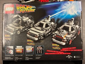 LEGO IDEAS  21103 DeLorean Time Machine Back To The Future Complete Retired