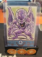 Tarjeta de boceto Topps Finest Fantastic Four Dragon Man 1/1 Mack Schroer Macklin 2026