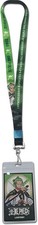  NEW One Piece: Roronoa Zoro Icon and Verbiage Lanyard with ID Holder