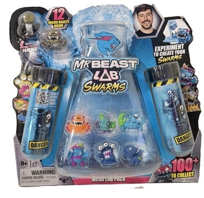 Mr. Beast Mega Lab Pack Atomic Series Swarms 12 NEW (P7)