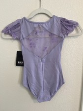 toddler girls ballet Bloch leotards with skirt lavender, lilac size 4/6, 6/7