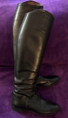 Vogel Black English Riding Field Boots Size. 7.5 Or 8 Good Used Condition