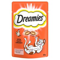 Dreamies Katzensnack Huhn Leckerli FüR Katzen Snack 60G