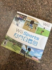 New ListingWii Sports Nintendo Wii 2006 Cardboard Sleeve Complete CIB w Manual