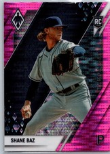 2022 Panini Chronicles #3 Shane Baz Phoenix Pink Pulsar