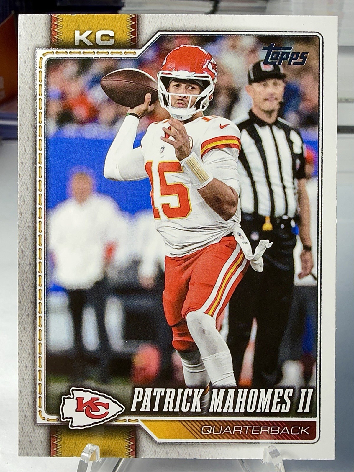 2026 Topps Flagship #97 Patrick Mahomes II Base - Kansas City Chiefs QTY*