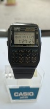 CASIO DATA BANK DBC-62 WORLD TIME QUARTEZ CALCULATOR VINTAGE WRIST WATCH