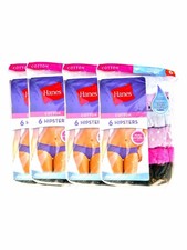 Hanes Women  s Cool Comfort Cotton Tag-less Hipsters 24 Pair 6/M