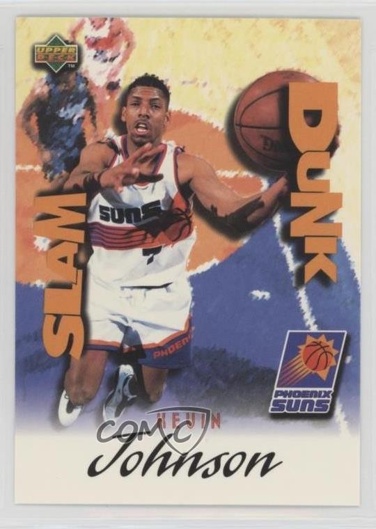 1997-98 Upper Deck Nestle Slam Dunk Kevin Johnson #SD40 c7w