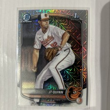 2025 Bowman Draft -  JT Quinn Mojo Refractor Bowman 1st Chrome BDC-85 Orioles