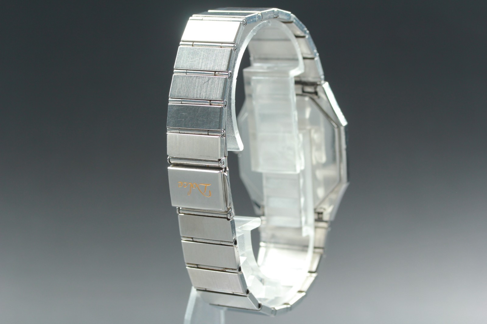 RARE! 1982 Vintage SEIKO Dolce 9522-5020 Octagon Ultra Slim Qz Men's Watch JAPAN image 5