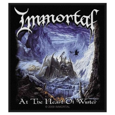 Immortal Patch · At The Heart Of Winter · Band Aufnäher · Offizieller Merch