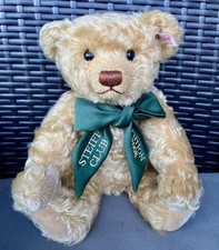 Steiff Bear Club 2008 Edition Golden Blonde 12" Teddy Mohair 420955 Germany