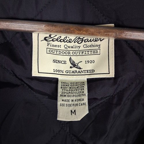 Eddie Bauer Jacke Herren Medium Weatheredge wasserdicht isoliert Gorepcore schwarz - Bild 4 von 9
