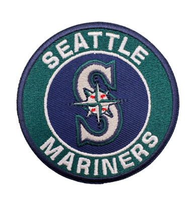 Seattle Mariners  MLB Baseball Team Logo zum Aufbügeln Aufnäher Patch USA