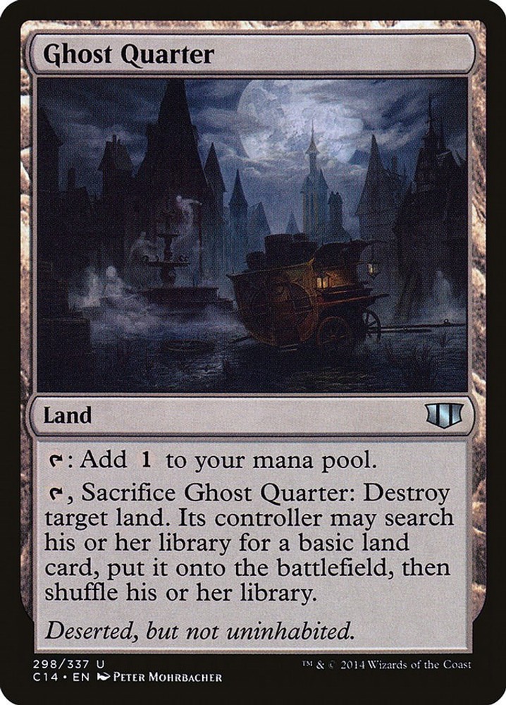 Ghost Quarter - 298 - Commander 2014 - MTG