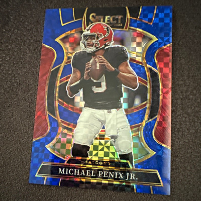Panini Select 2025 Concourse Prizm Michael Penix Jr. #46 Atlanta Falcons /249