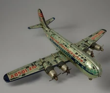 Nikko Boeing 377 Stratocruiser Jet Tin Friction Airplane(885)