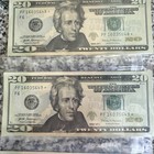 ***Uncirculated 2017 $20 Dollar Bills Sequential Notes  LOT of 5 STAR NOTES ***3 — photo 5